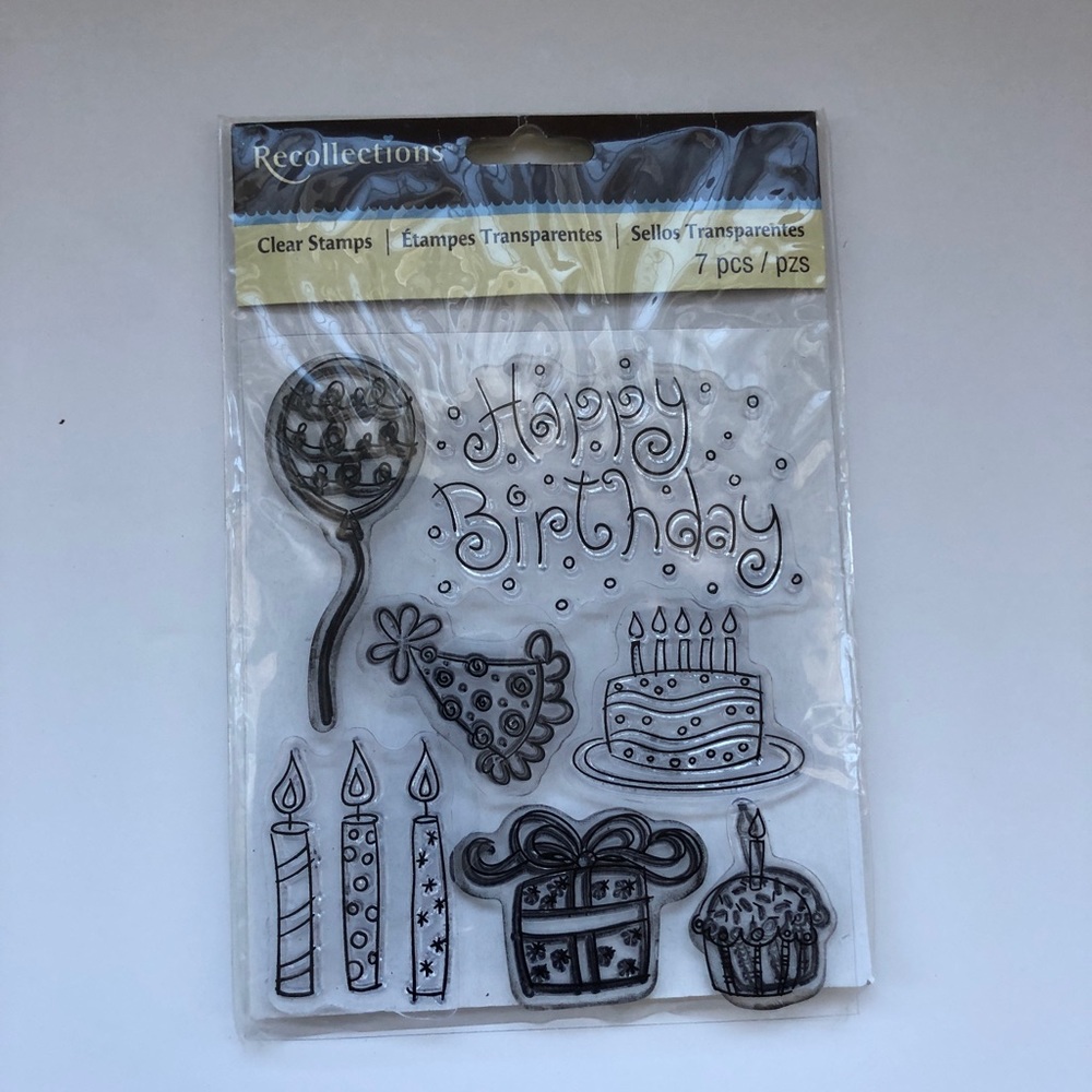 3/$20 - recollections stamp set (new - open package)